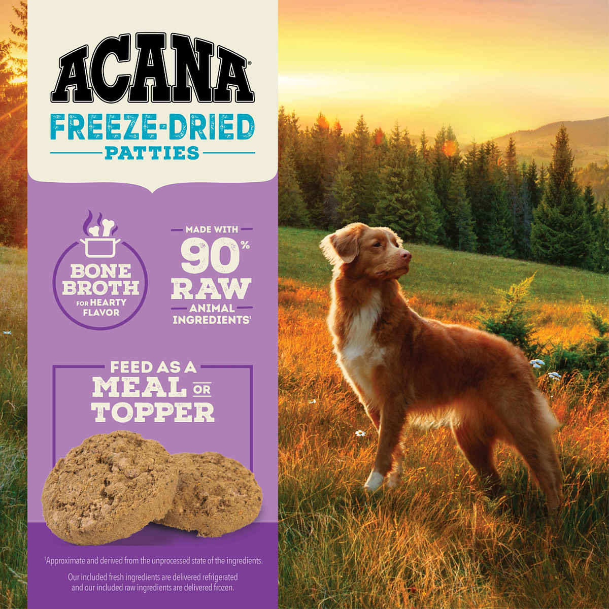 ACANA® Freeze-Dried Food, Duck Recipe ACANA® Freeze-Dried Food, Duck Recipe